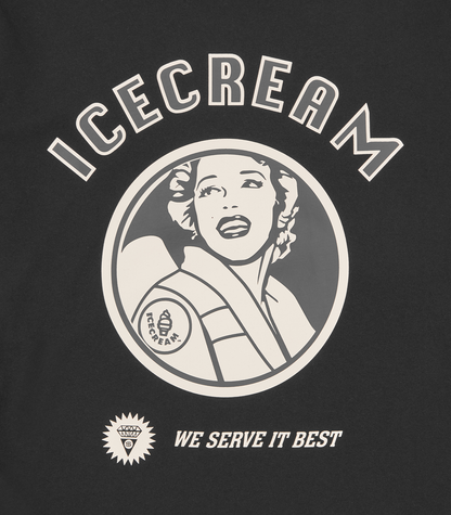 【ICE CREAM - アイスクリーム】MULTI GRAFPHIC LS TEE / BLACK (L.S/ブラック)