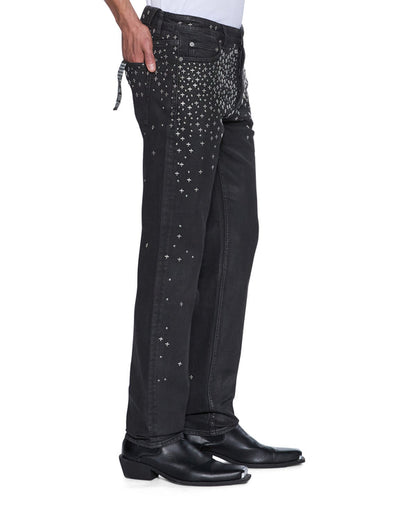 【KSUBI - スビ】CHITCH BACKSTAGE BLACK METALIKA / BLACK (デニム/ブラック)