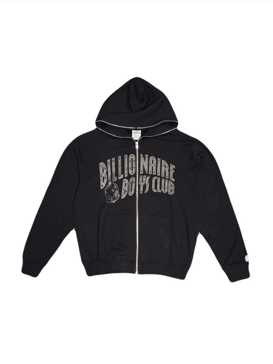 【Billionaire Boys Club-ビリオネアボーイズクラブ】 BB CURVE ZIP UP HOODIE / BLACK (フーディー/ブラック) (コピー)