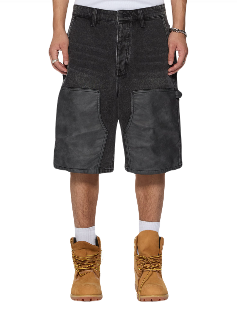 希少✨ KSUBI スビ ヴィンテージ ブラック デニム ショートパンツ KSUBI - スビ】MAXX Operator Short Torqued/BLACK (デニムショーツ