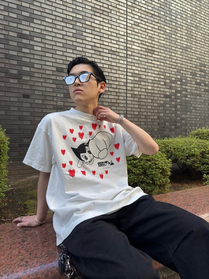 【EMOTIONALLY UNAVAILABLE - エモーショナリー アンアベイラブル】EU AB FLYING SS TEE /  WHITE (Tシャツ/ホワイト)