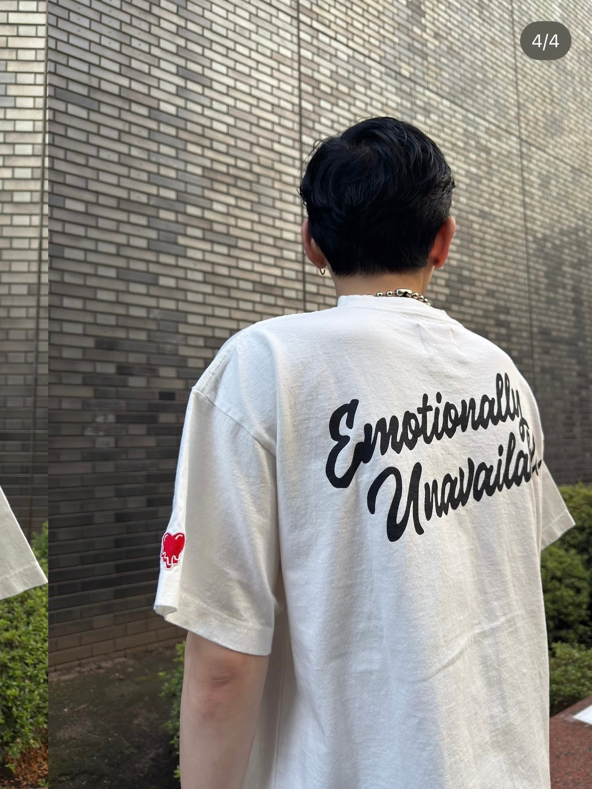 【EMOTIONALLY UNAVAILABLE - エモーショナリー アンアベイラブル】EU AB FLYING SS TEE /  WHITE (Tシャツ/ホワイト)