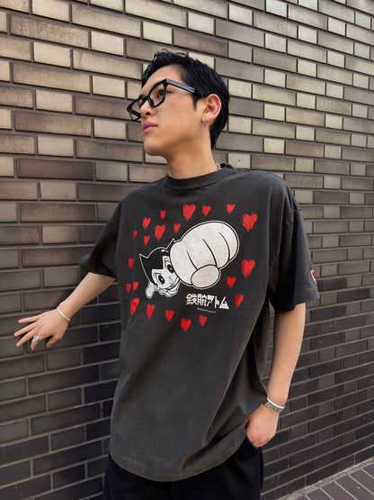 【EMOTIONALLY UNAVAILABLE - エモーショナリー アンアベイラブル】EU AB FLYING SS TEE / BLACK (Tシャツ/ブラック)