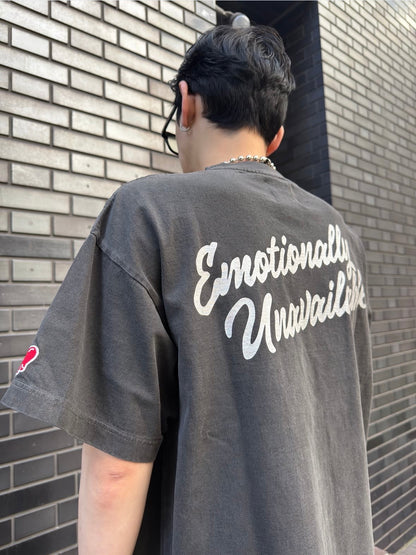 【EMOTIONALLY UNAVAILABLE - エモーショナリー アンアベイラブル】EU AB FLYING SS TEE / BLACK (Tシャツ/ブラック)