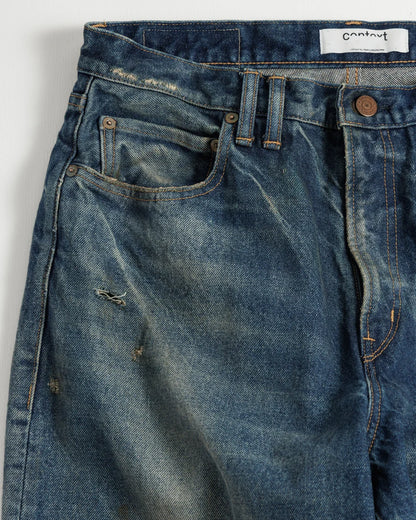 【ANACHRONORM - アナクロノーム】REMAKED 80's WIDE 5P DENIM PANTS / INDIGO (パンツ/インディゴ)