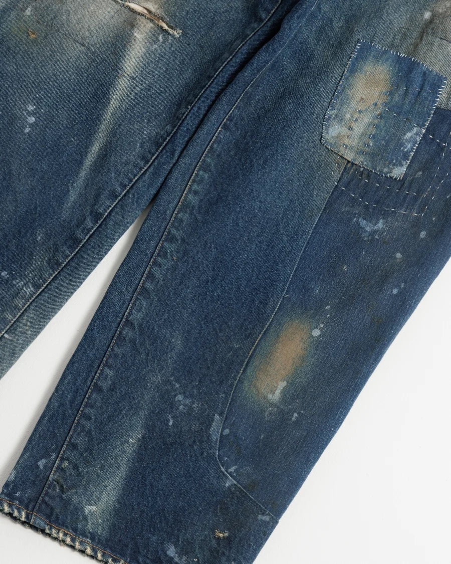 【ANACHRONORM - アナクロノーム】REMAKED 80's WIDE 5P DENIM PANTS / INDIGO (パンツ/インディゴ)