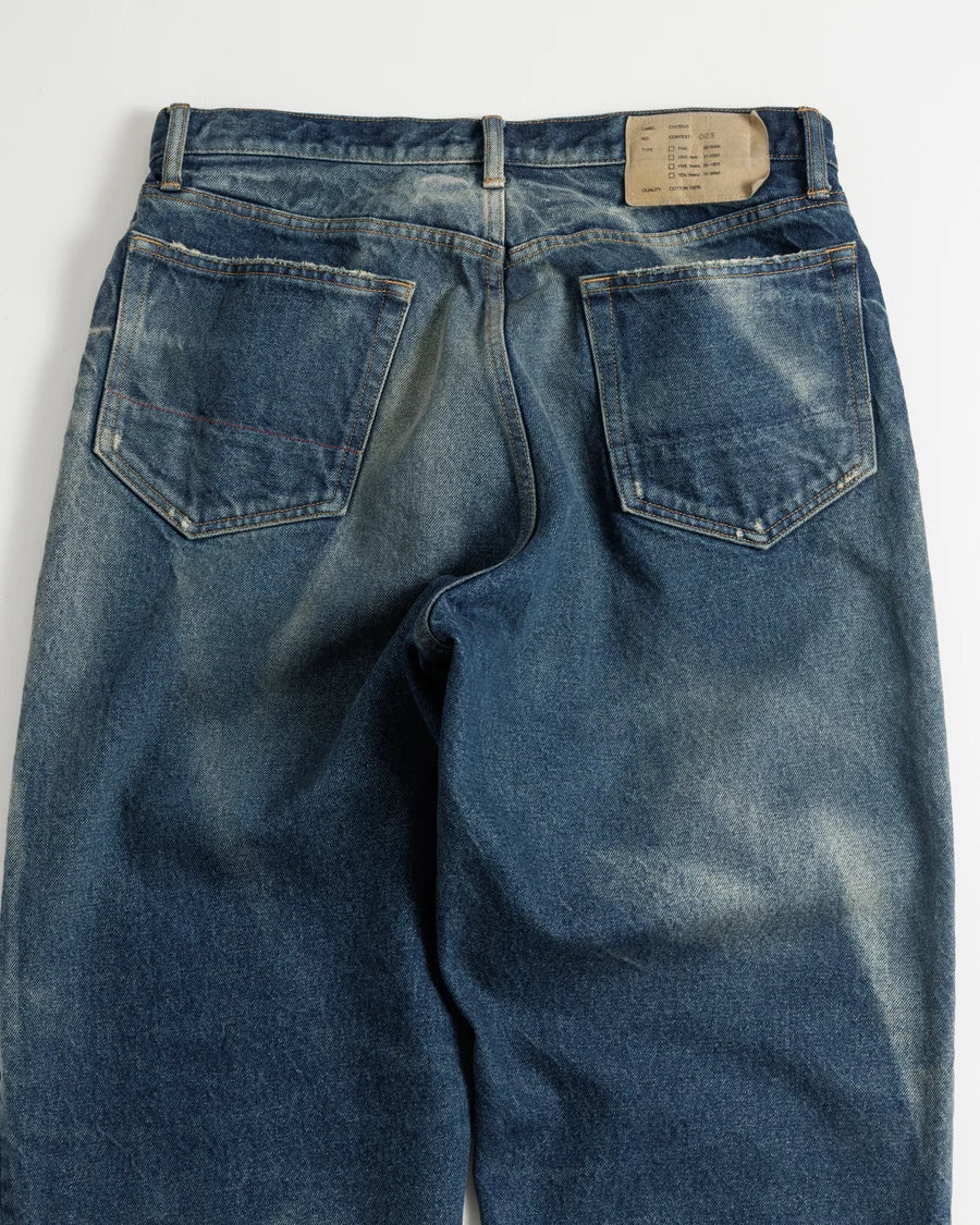 【ANACHRONORM - アナクロノーム】REMAKED 80's WIDE 5P DENIM PANTS / INDIGO (パンツ/インディゴ)