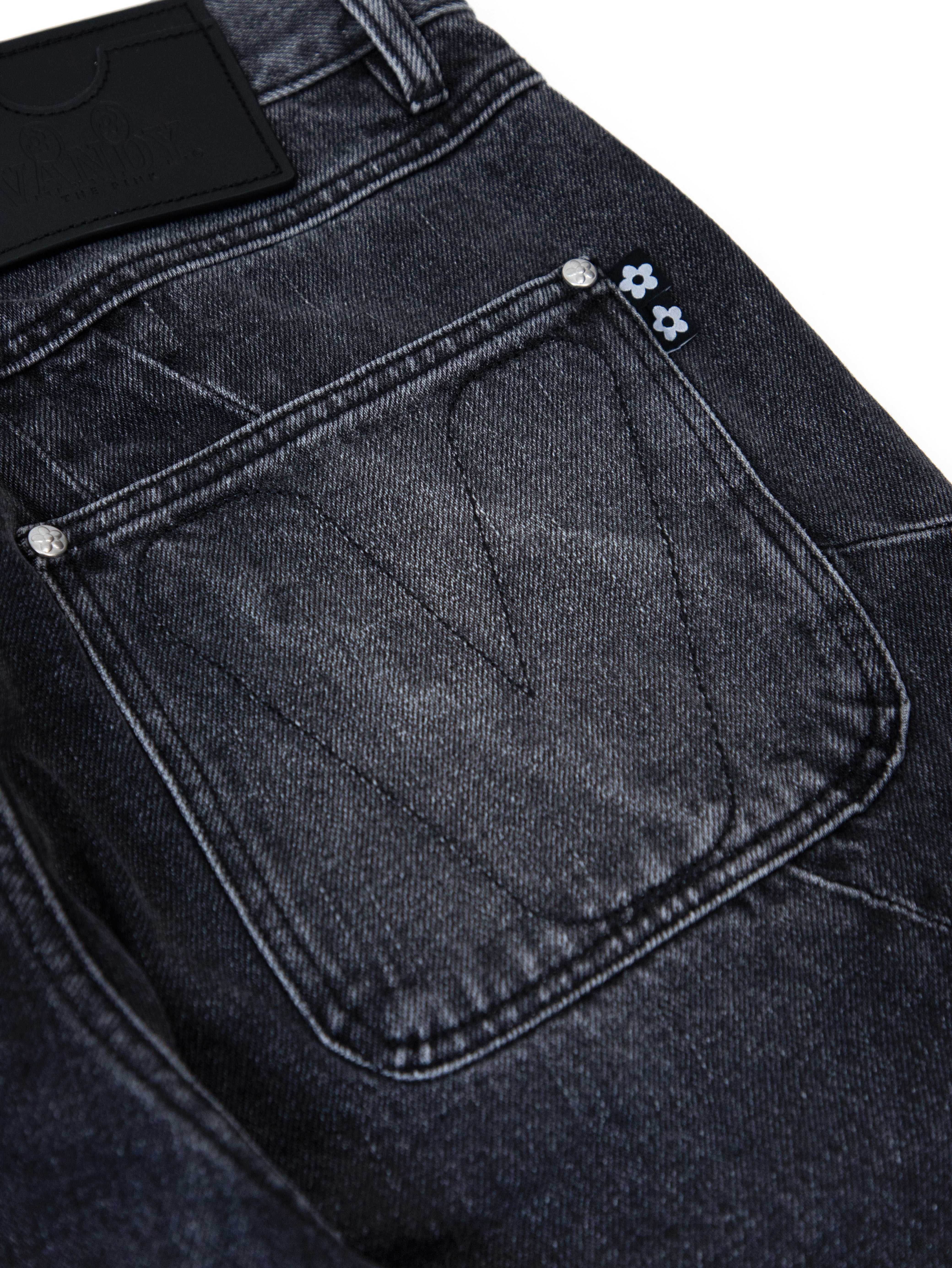 VANDY THE PINK - ヴァンディー・ザ・ピンク】RIDER DENIM / BLACK