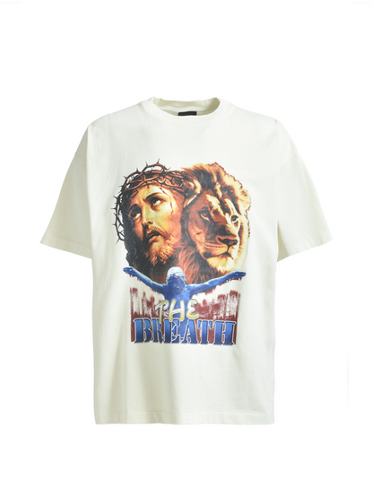 【BREATH - ブレス】 ZION LOGO TEE / CREAM (Tシャツ/クリーム)