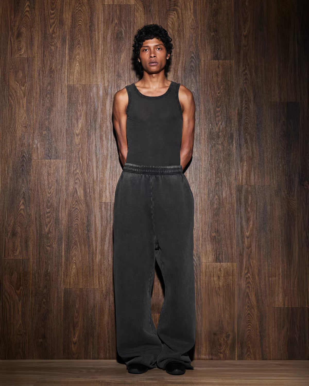 【entire studios - エンタイアスタジオ】FULL SWEATPANT / WASHED BLACK (スウェットパンツ/ウォッシュドブラック)