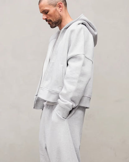 【entire studios - エンタイアスタジオ】ETERNAL ZIP / HEEATHER GREY (パーカー/ヘザーグレー)