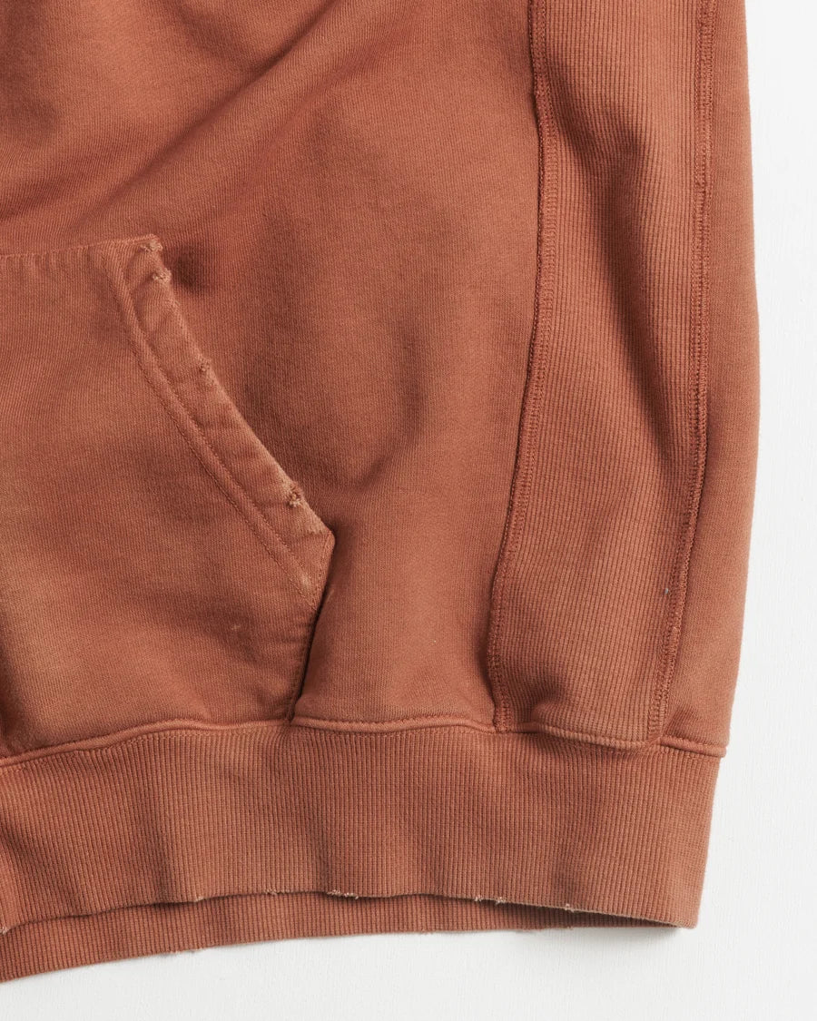 【ANACHRONORM - アナクロノーム】FADED FULL ZIP HOODIE / ORANGE (パーカー/オレンジ)