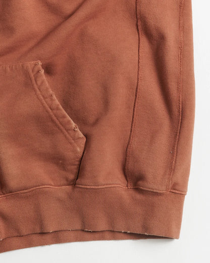 【ANACHRONORM - アナクロノーム】FADED FULL ZIP HOODIE / ORANGE (パーカー/オレンジ)