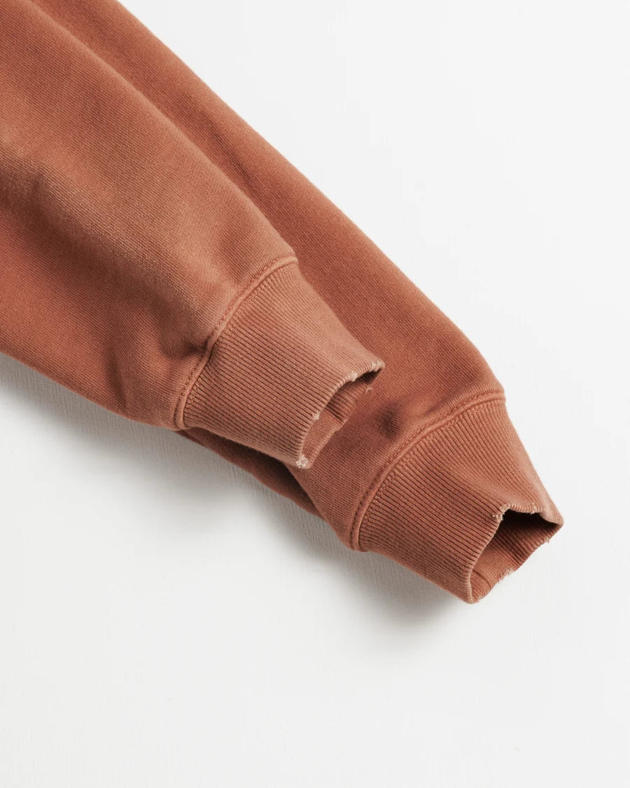【ANACHRONORM - アナクロノーム】FADED FULL ZIP HOODIE / ORANGE (パーカー/オレンジ)
