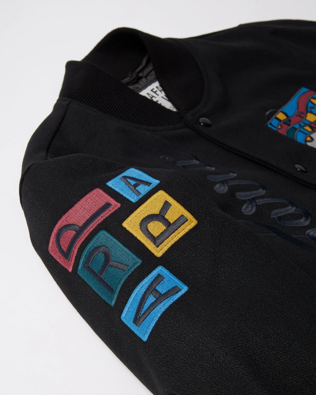 【by Parra - バイパラ】THE BEST VARSITY JACKET / BLACK (ジャケット/ブラック)