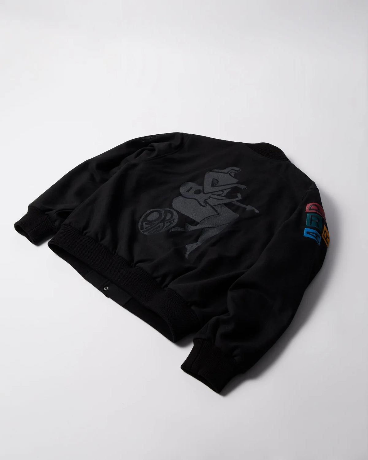 【by Parra - バイパラ】THE BEST VARSITY JACKET / BLACK (ジャケット/ブラック)