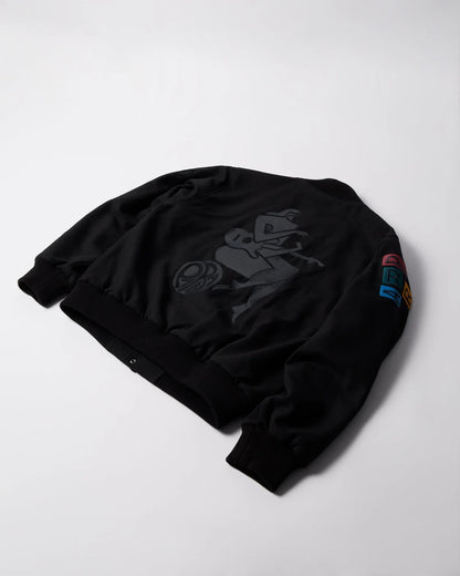 【by Parra - バイパラ】THE BEST VARSITY JACKET / BLACK (ジャケット/ブラック)