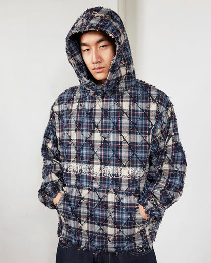 【PLEASURES - プレジャーズ】MYSTIC PONCHO HOODIE / NAVY (フーディ/ネイビー)