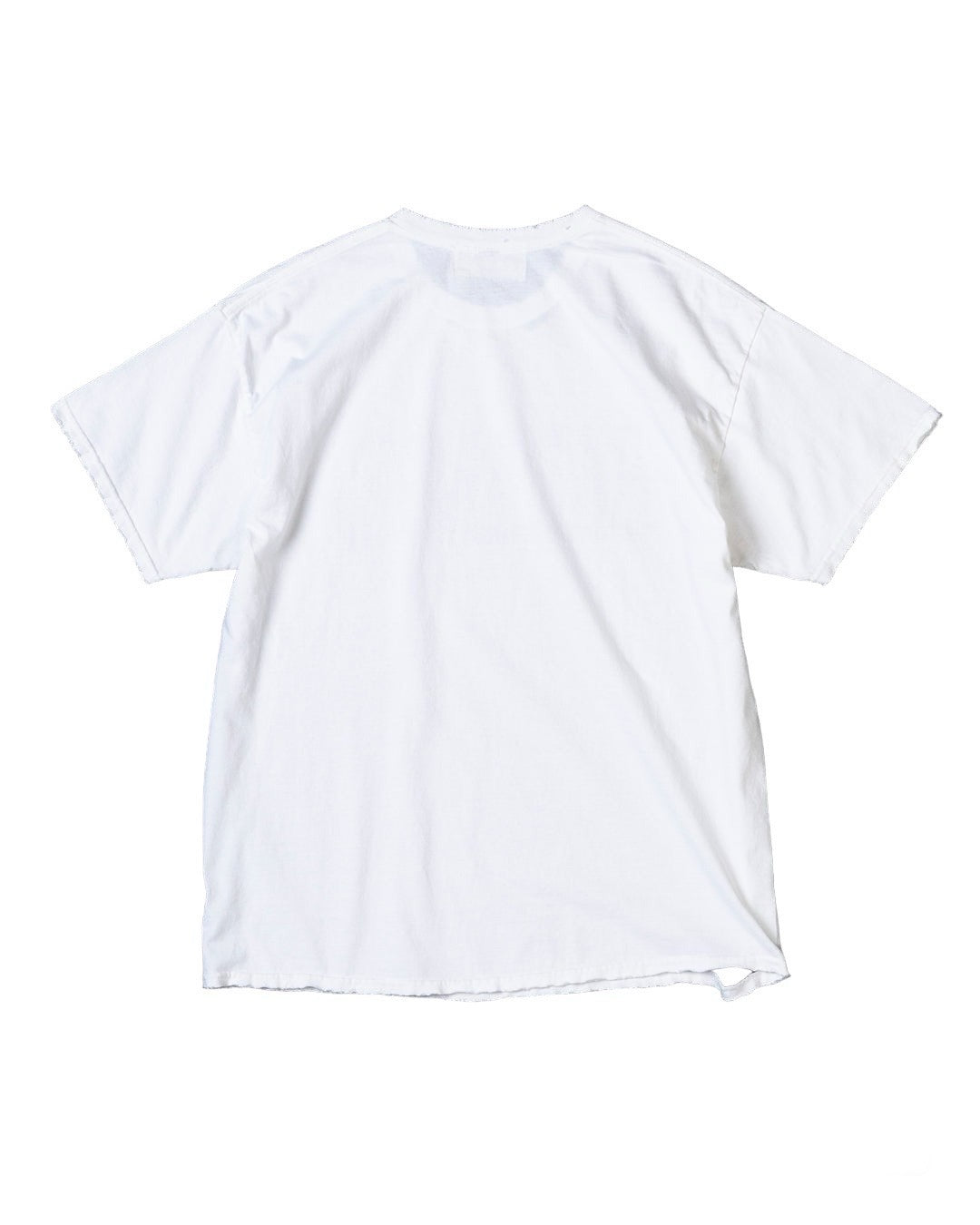 【ANACHRONORM - アナクロノーム】BALANCE PRINT DAMAGE S/S T-S（Tシャツ/ホワイト）