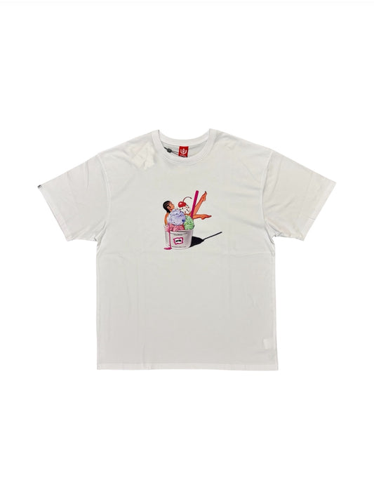 【ICE CREAM - アイスクリーム】PIN UP T-SHIRT / WHITE (Tシャツ/ホワイト)