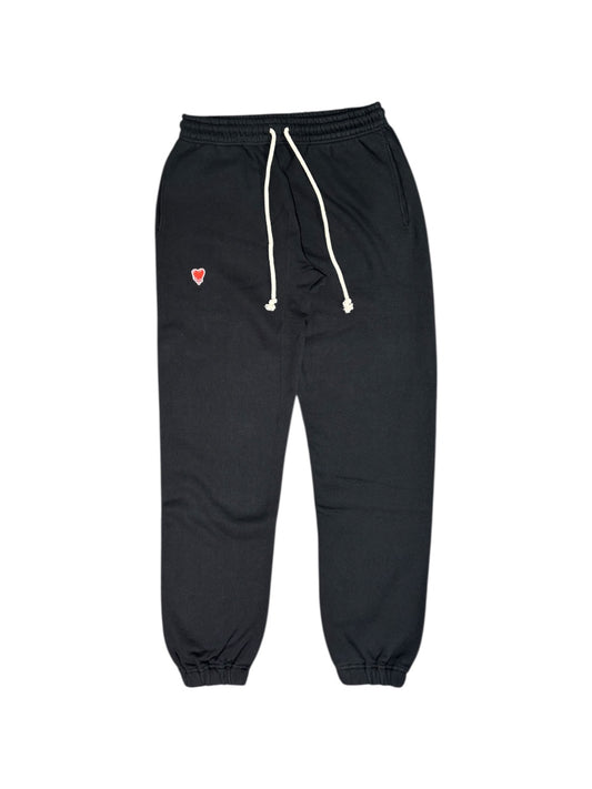 【EMOTIONALLY UNAVAILABLE - エモーショナリー アンアベイラブル】EU LOGO SWEAT PANTS / BLACK (スウェット/ブラック)