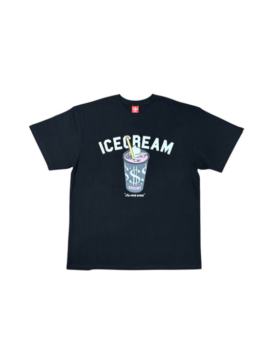 【ICE CREAM - アイスクリーム】SHAKE T-SHIRT / BLACK (Tシャツ/ブラック)