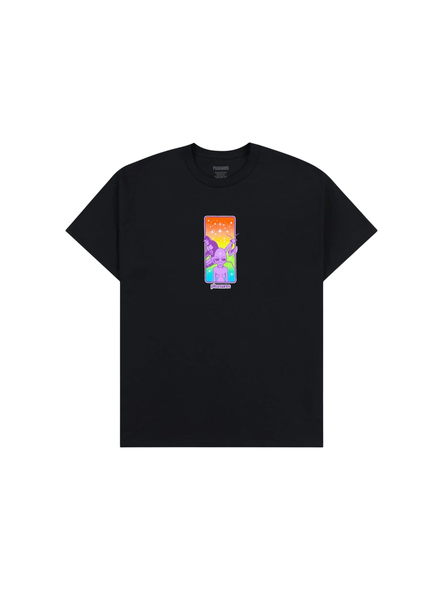 【PLEASURES - プレジャーズ】FRIENDS T-SHIRT / BLACK (Tシャツ/ブラック)