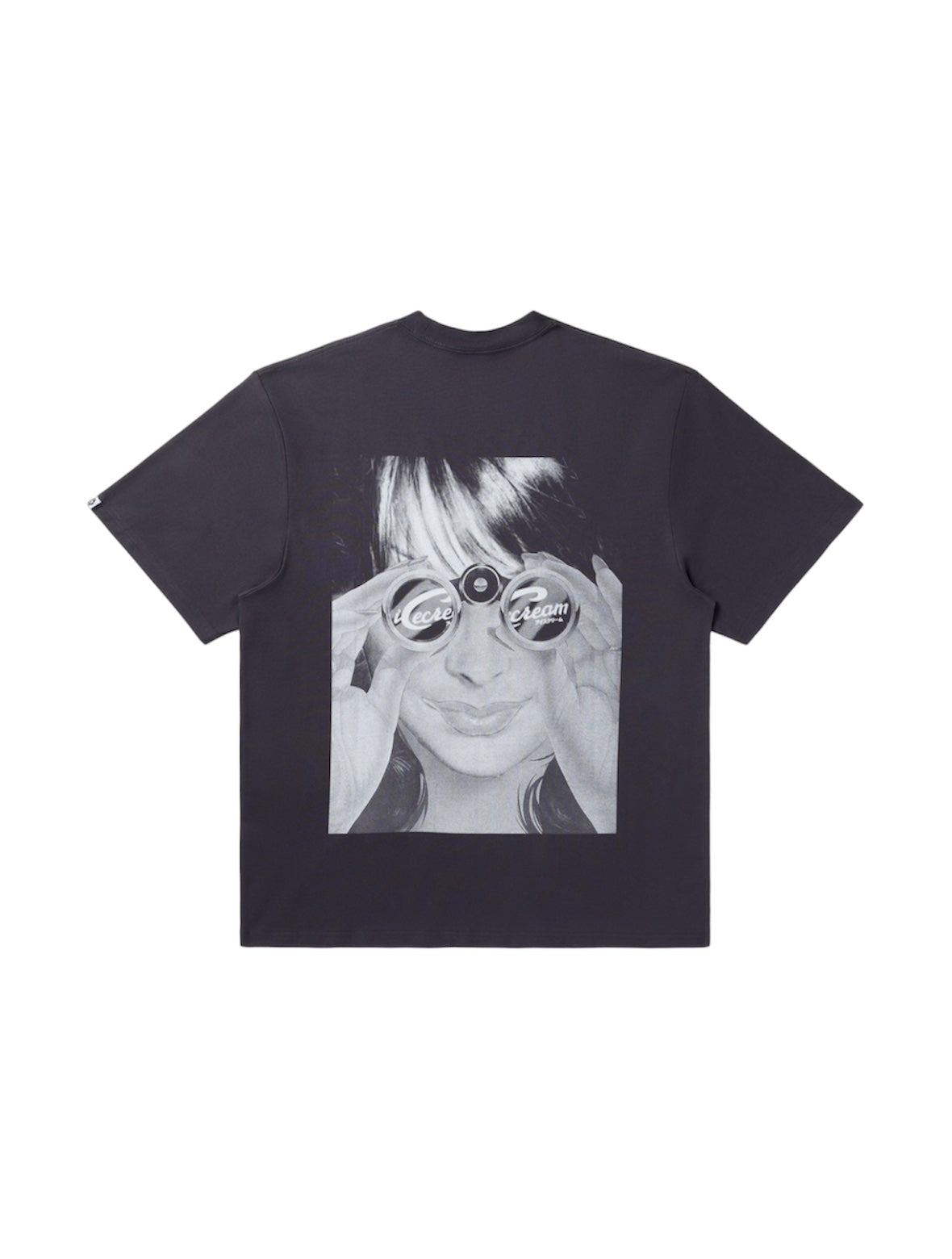 【ICE CREAM - アイスクリーム】EYE SPY WASHED OVERSIZED T-SHIRT / CHARCOAL (Tシャツ/チャコール)