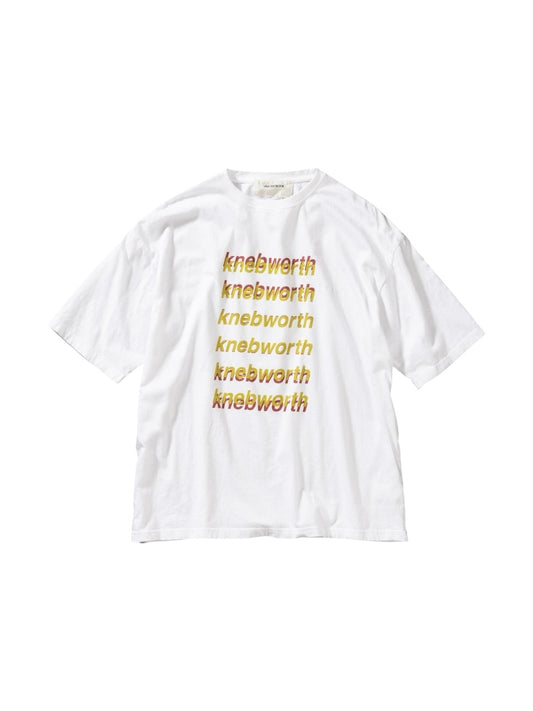 【ANACHRONORM - アナクロノーム】AN367 GRADATION PRINTED S/S T-S / WHITE (Tシャツ/ホワイト)