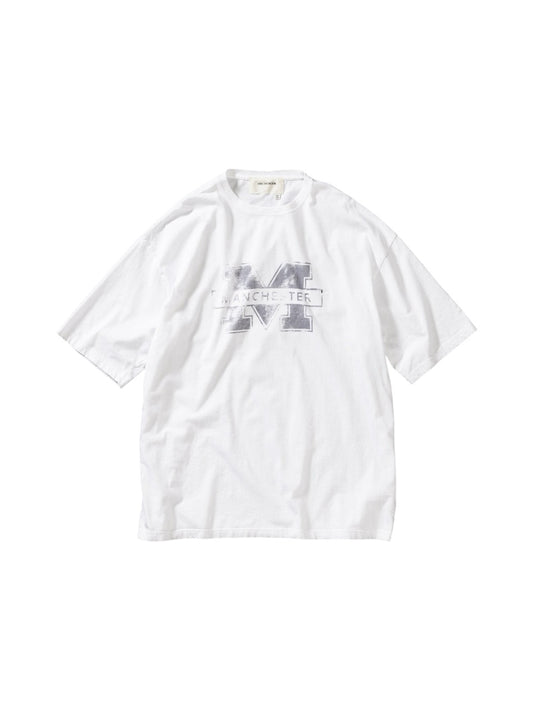 【ANACHRONORM - アナクロノーム】AN368 MANCHESTER PRINTED S/S T-S / WHITE (Tシャツ/ホワイト)