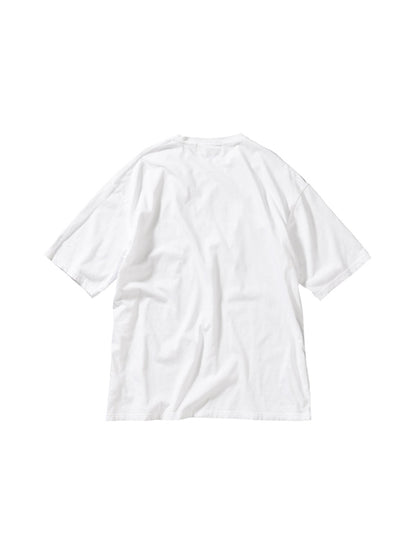 【ANACHRONORM - アナクロノーム】AN368 MANCHESTER PRINTED S/S T-S / WHITE (Tシャツ/ホワイト)