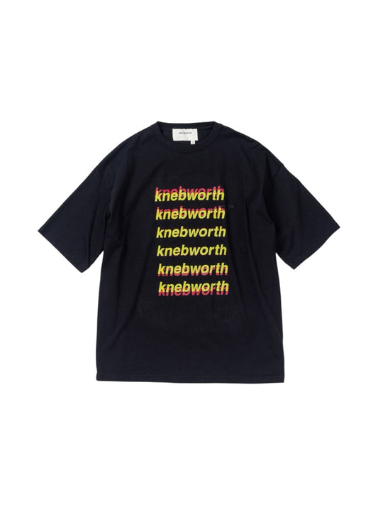 【ANACHRONORM - アナクロノーム】AN367 GRADATION PRINTED S/S T-S / BLACK (Tシャツ/ブラック)