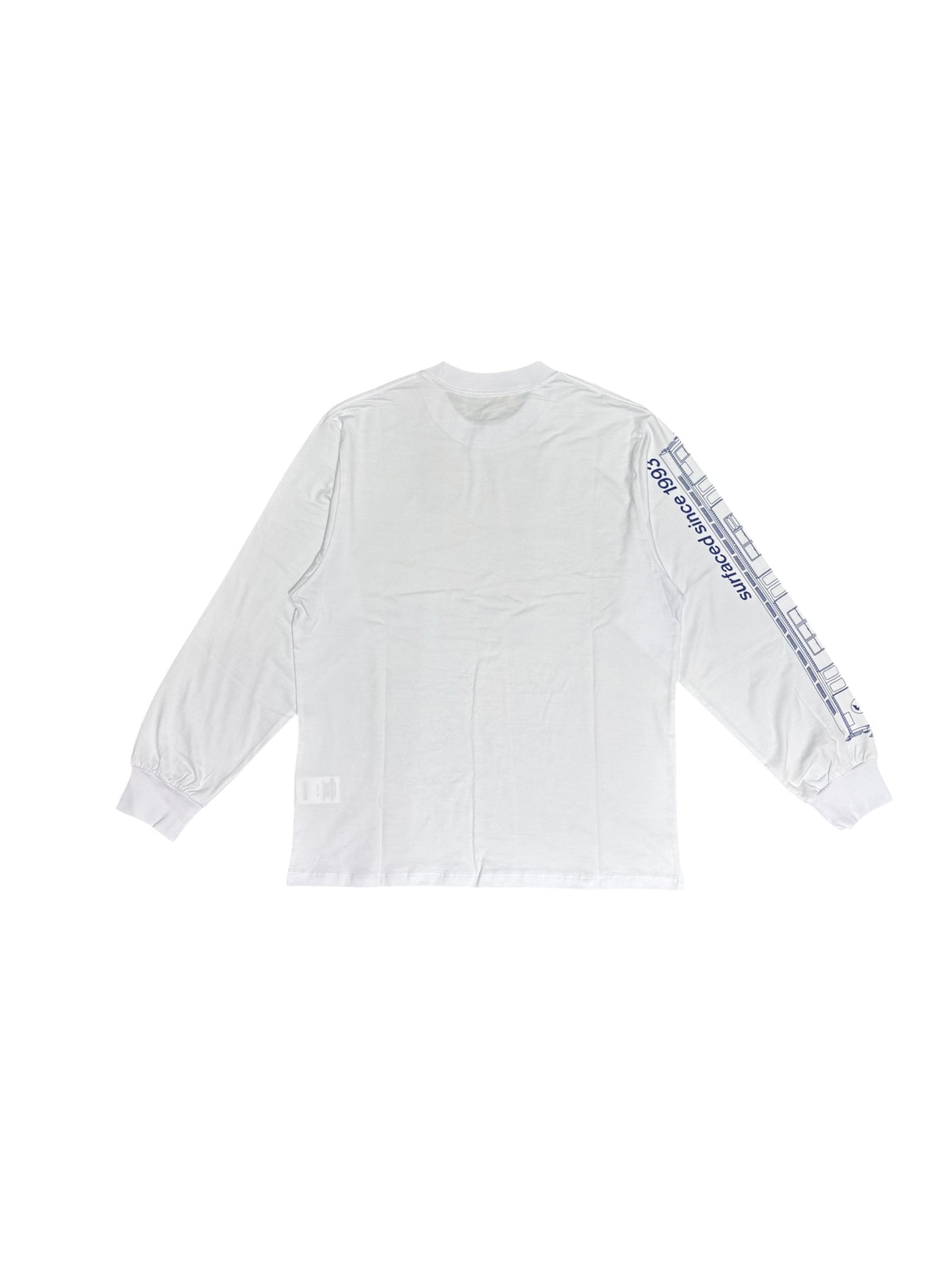 【SUBWARE - サブウェア】MARQUEE LOGO L/S TEE / WHITE (ロンT/ホワイト)