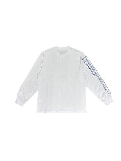 【SUBWARE - サブウェア】MARQUEE LOGO L/S TEE / WHITE (ロンT/ホワイト)