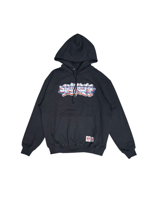 【SUBWARE - サブウェア】STASH PIEACE ＋ TRAINCAR HOODIE / BLACK (フーディ/ブラック)