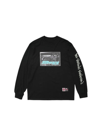 【SUBWARE - サブウェア】TRAINYARD L/S TEE / BLACK (ロンT/ブラック)