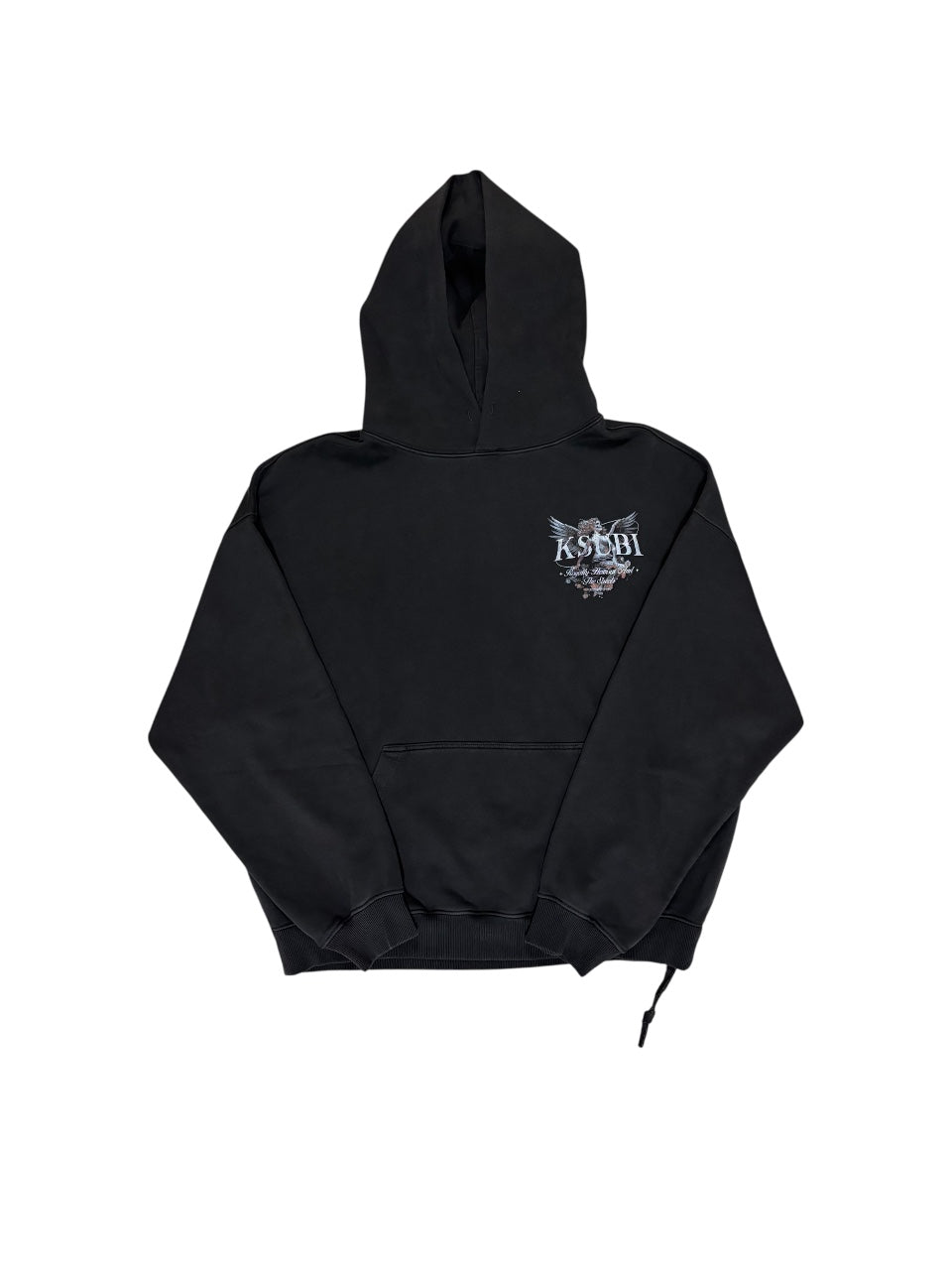 クボタスピアーズ 支給品 BLK ブラックパーカー 3XL エンブレム付き エンボスロゴフーディー ブラック