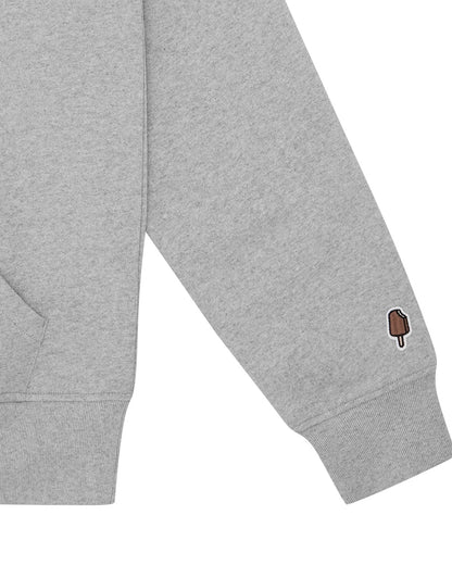 【ICE CREAM - アイスクリーム】WOODLAND CAMO RUNNING DOG POPOVER HOOD / HEATHER GREY (フーディ/ヘザーグレー)