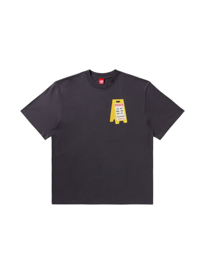 【ICE CREAM - アイスクリーム】AISLE CLOSED OVERSIZED T-SHIRT / CHARCOAL ART (Tシャツ/チャコールアート)