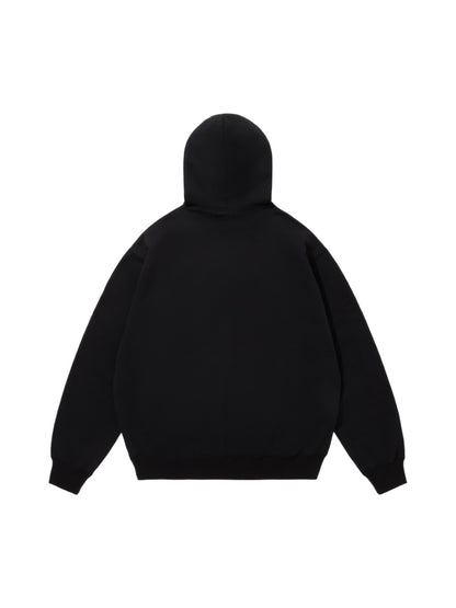 【ICE CREAM - アイスクリーム】APPLIQUE LOGO HOODIE RUNNING DOG / BLACK/GREEN (フーディ/ブラック/グリーン)