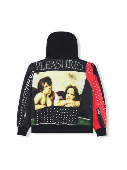 【PLEASURES - プレジャーズ】EXPLOSION HOODIE / BLACK (フーディー/ブラック)