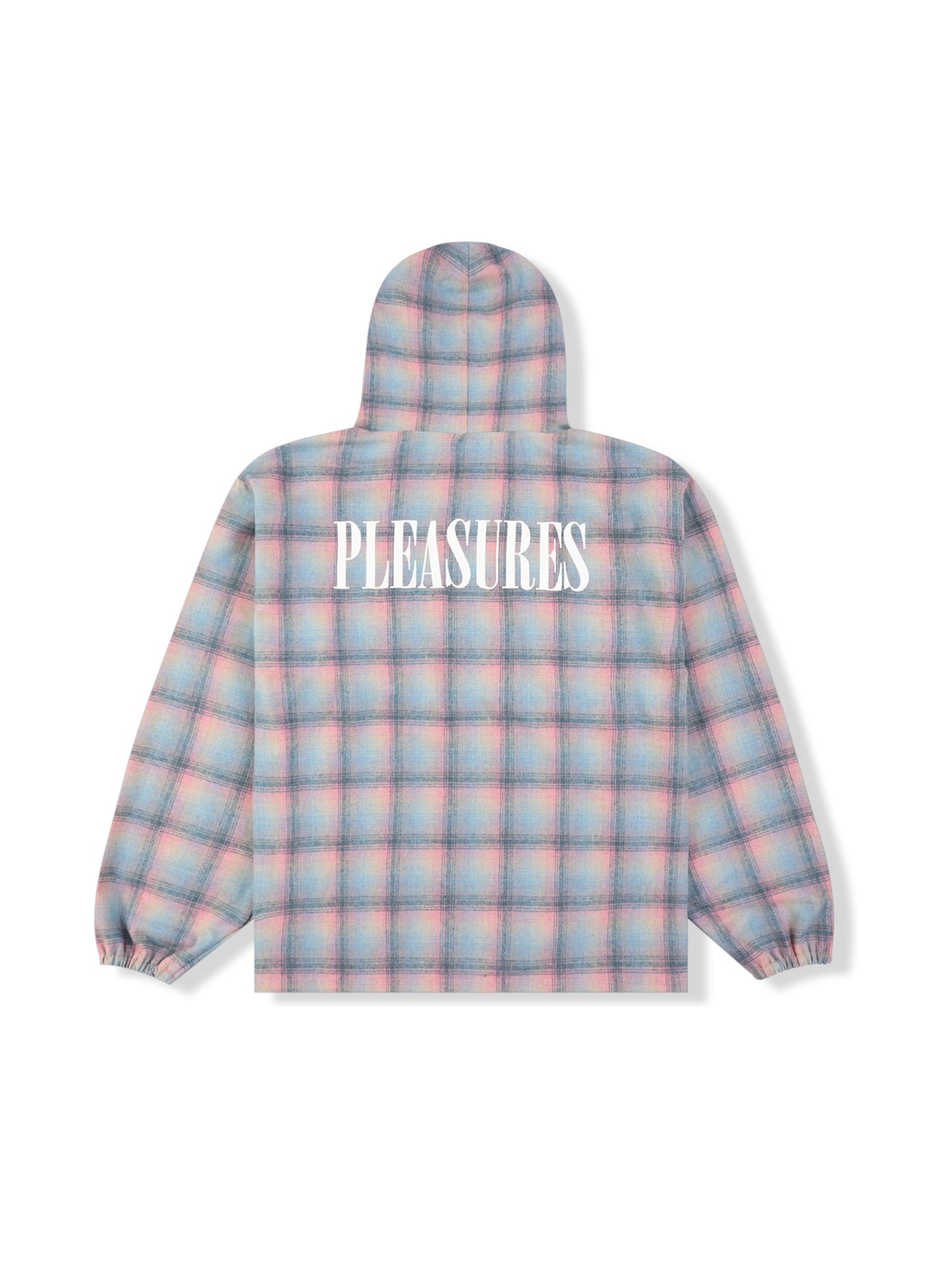 【PLEASURES - プレジャーズ】SENDER PONCHO HOODIE / PINK (フーディー/ピンク)