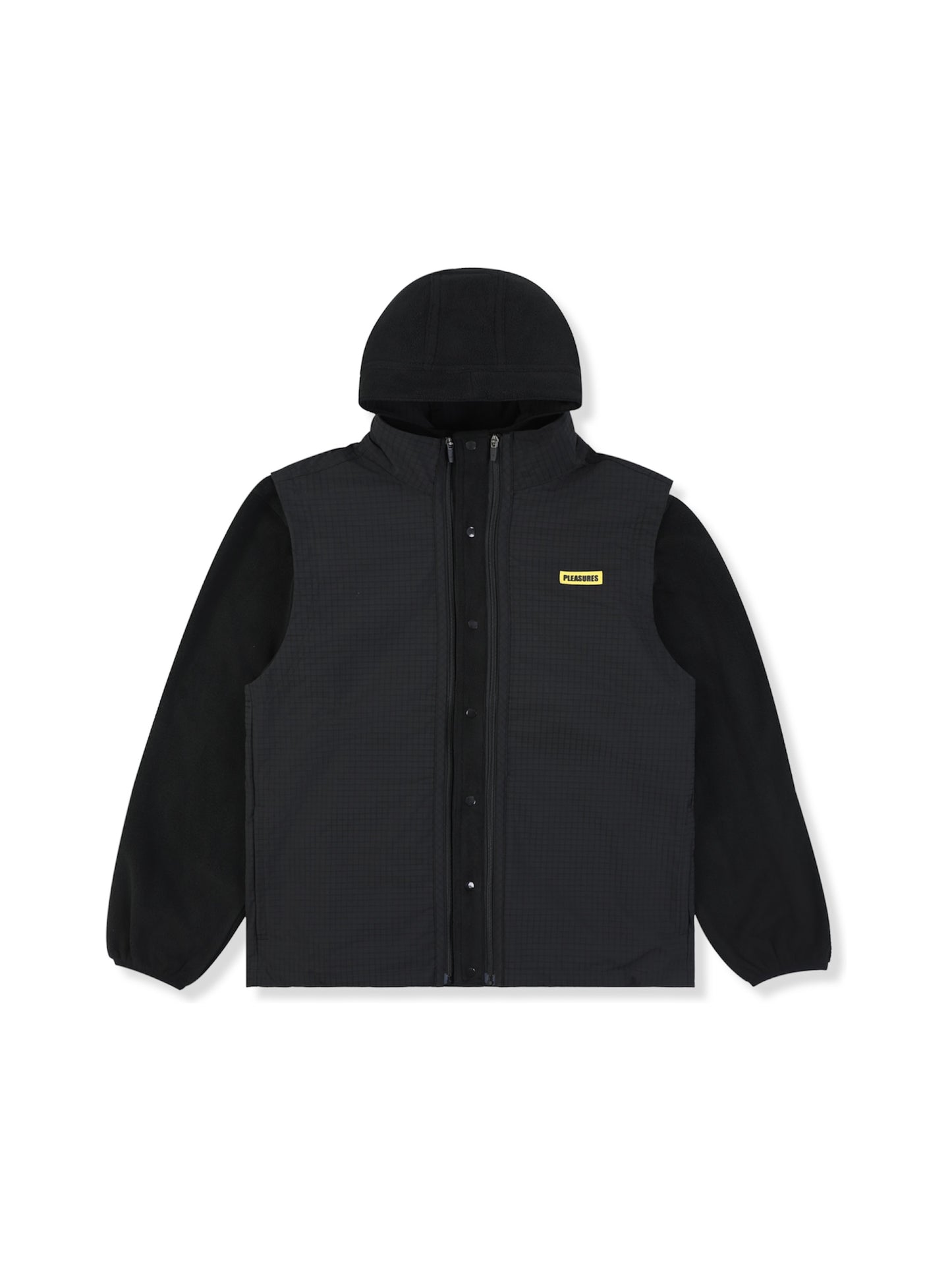 【PLEASURES - プレジャーズ】OVERTURE CONVERTIBLE JACKET / BLACK (ジャケット/ブラック)