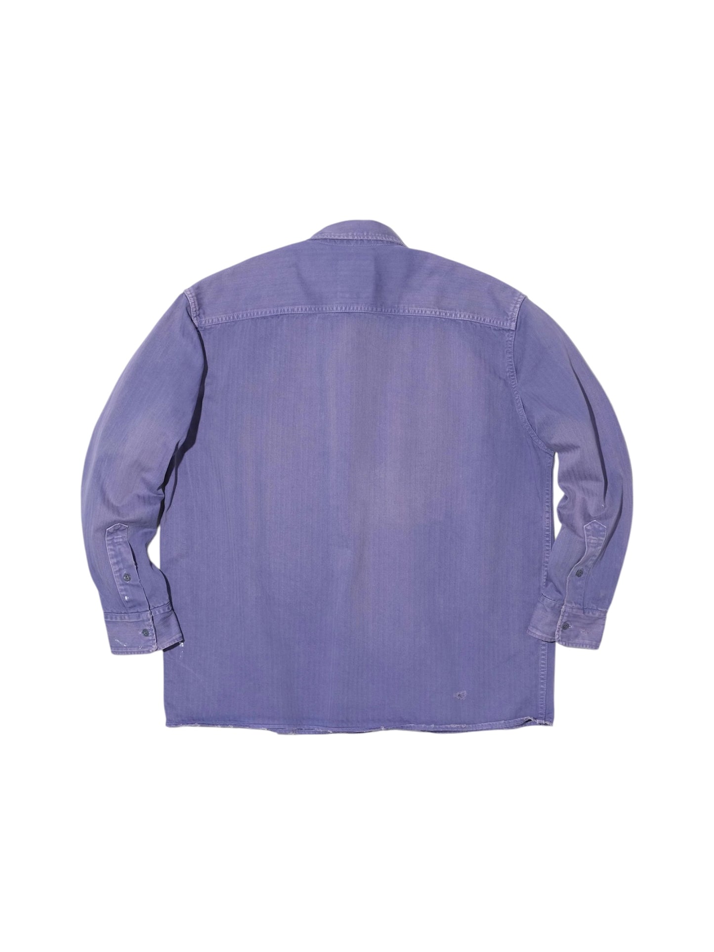 【SWJP - エスダブリュージェイピー】SWJP ATELIER SHIRT / LT PURPLE（シャツ/ライトパープル)