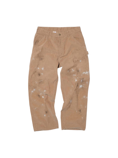 【SWJP - エスダブリュージェイピー】CORDULOY CARPENTER PANTS / BEIGE (パンツ/ベージュ)