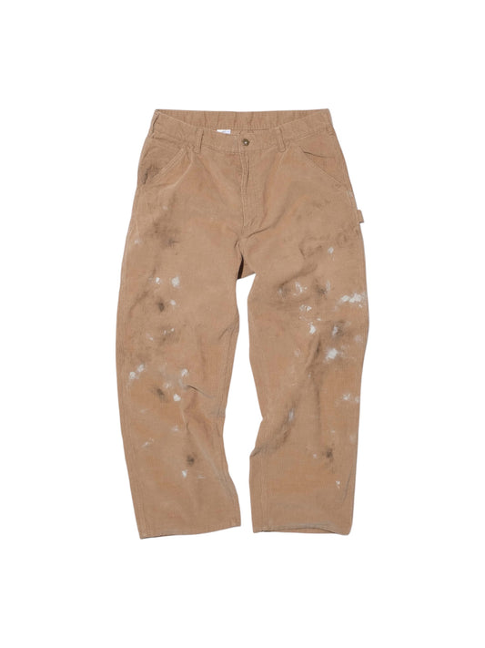 【SWJP - エスダブリュージェイピー】CORDULOY CARPENTER PANTS / BEIGE (パンツ/ベージュ)