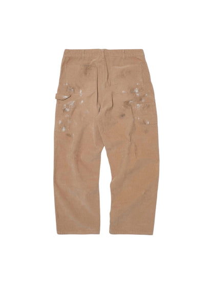 【SWJP - エスダブリュージェイピー】CORDULOY CARPENTER PANTS / BEIGE (パンツ/ベージュ)