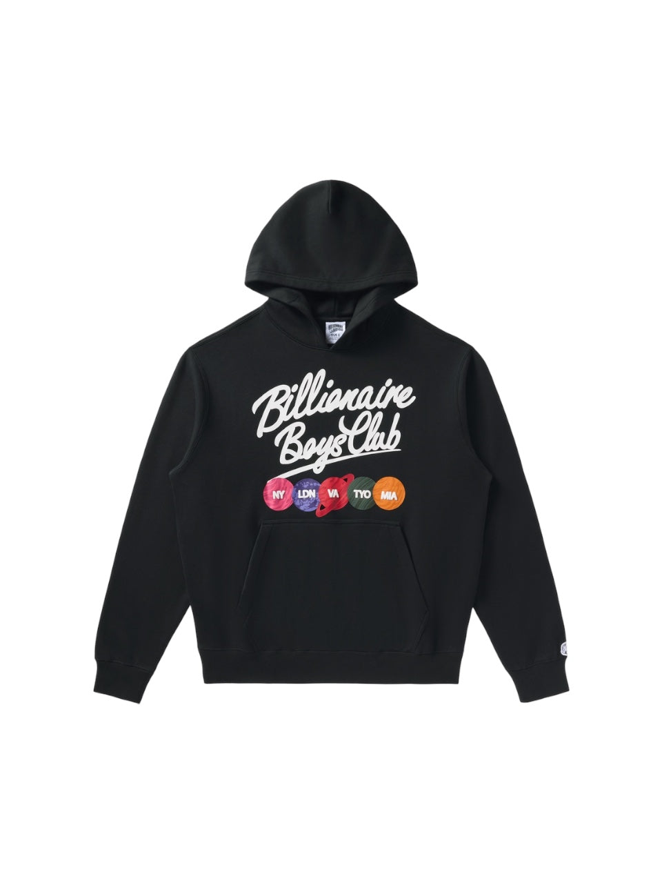 【Billionaire Boys Club-ビリオネアボーイズクラブ】SCRIPT HOODIE / BLACK (フーディ/ブラック)