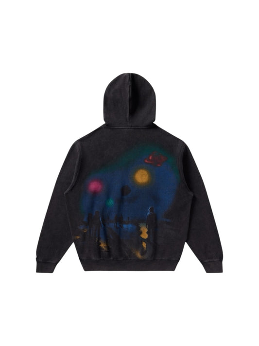 【Billionaire Boys Club-ビリオネアボーイズクラブ】TIMELAPSE HOODIE / BLACK (フーディ/ブラック)