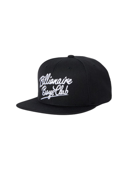 【Billionaire Boys Club-ビリオネアボーイズクラブ】SCRIPT SNAPBACK / BLACK (キャップ/ブラック)